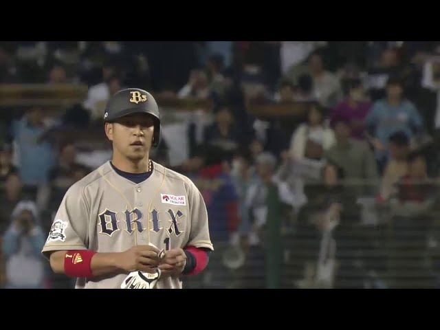 【6回表】バファローズ・中島 元同僚から2ベースヒットでチャンスメイク!!