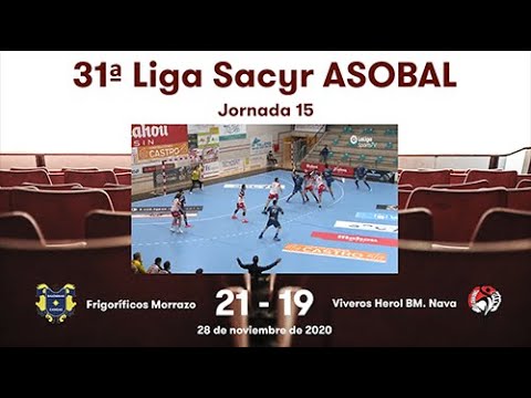 31ª Liga Sacyr ASOBAL J15: Frigoríficos Morrazo - Viveros Herol BM. Nava 21-19