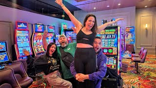 Our LUCKIEST DAY EVER at the El Cortez Casino! (Vegas Dream Come True)