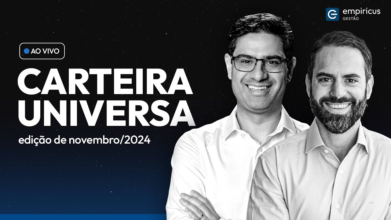 [Ao Vivo] DÓLAR A R$ 6, PACOTE FISCAL DO HADDAD E MAIS | Carteira Universa