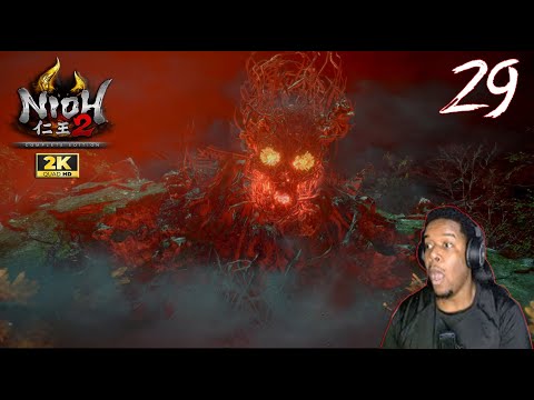 THE WORLD TURNS RED! DAIDARA BOCCHI BOSS BATTLE | Nioh 2 Remastered (PS5) (GAMEPLAY) - PART 29