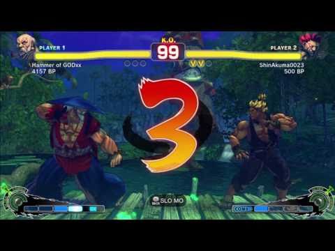 Super Street Fighter 4 - Xbox 360 - Ranked Match - Gouken vs. Akuma
