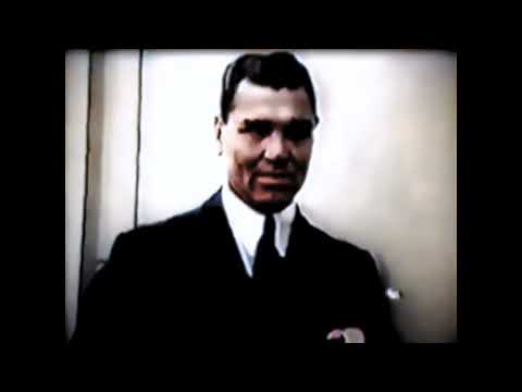 RETIRED Jack Dempsey vs King Levinsky Exhibition (18.2.1932) Colorized RARE FILM