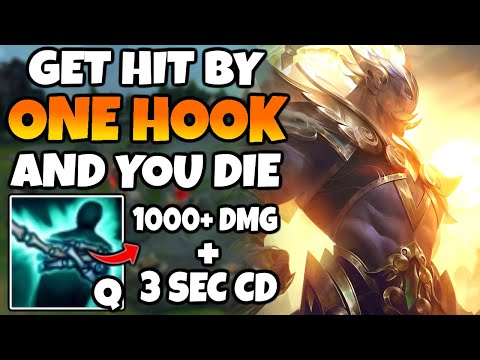 AP THRESH MID throws 3 SEC CD HOOKS that deal over 1000+ | 13.4 - League of Legends