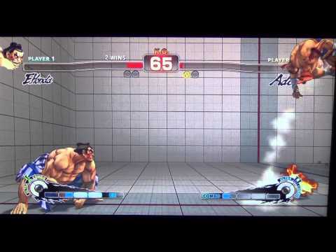 WNF Super Street Fighter 4 AE Blockbuster Jon (Adon) vs Arrow (E. Honda)