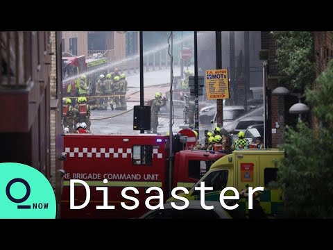 Big Fire Breaks Out Near London's Elephant & Castle Train Station