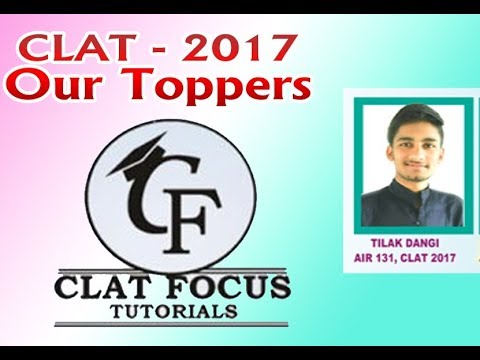 CLAT FOCUS Tutorials Patna Video 1