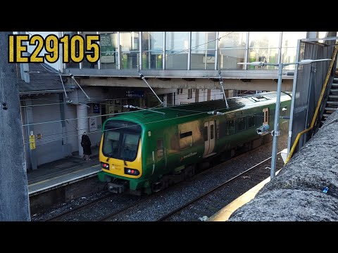 Irish Rail IE29105 Commuter Train Departing Dun Laoghaire headed for Bray