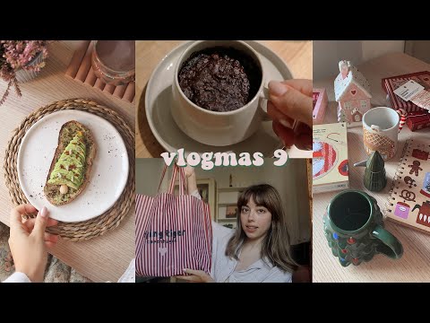 VLOGMAS 9 l Decoramos la casa, haul navideño de Tiger y brownie en taza
