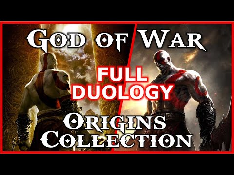 GOD OF WAR Origins Collection FULL DUOLOGY Walkthrough God Mode REMASTERED [60FPS 1440P] No Comment