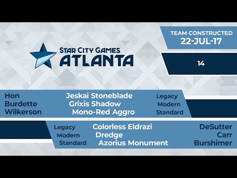 SCGATL: Round 14 - Hon, Burdette, Wilkerson vs DeSutter, Carr, Durshimer | Team Constructed