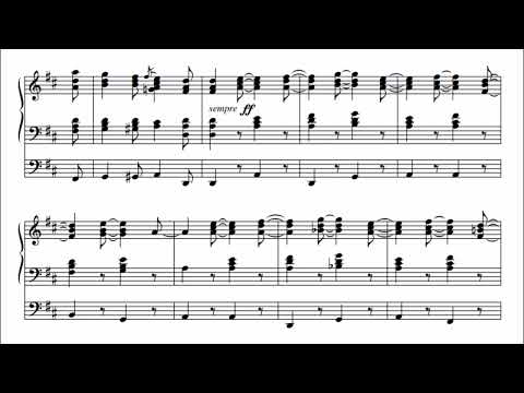 César Franck "Sortie in D major" from Pièces posthumes