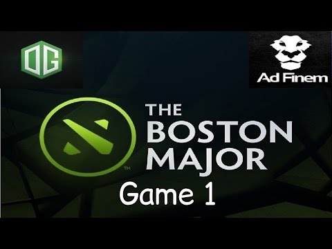 OG vs Ad Finem - Game 1 - Boston Major - Grand Final - Highlights