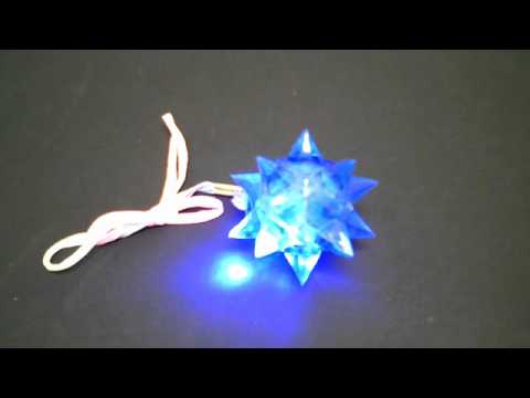 rebeccas.com - Flashing Spikey Ball Necklace