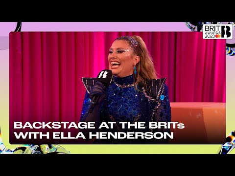 Ella Henderson backstage | The BRIT Awards 2023