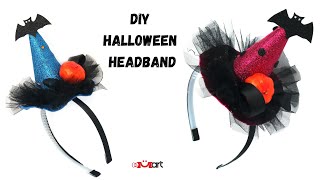 DIY Halloween Headband - Quick &amp; Easy Spooky Accessory 