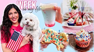 Week in My Life: Firework Cupcakes, New Frappuccino and Family Time!