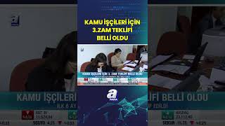 Kamu İşçileri İçin İlk 6 Ay İçin %24 Oranında Zam Teklif Edildi #shorts