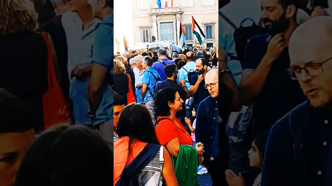 May the FLOTILLA be successful. Rome, Italy.#explore #travel #music #flotilla #love #news