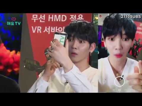 [ENG SUB] 180315 HeyoTV UP10TION ep2 - Kuhn's version of a video call with a boyfriend