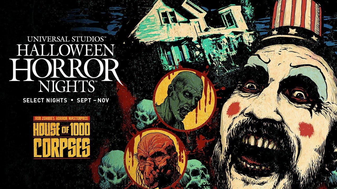 House of 1000 Corpses House Reveal | Halloween Horror Nights 2019 - YouTube