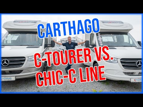 Carthago Vergleich c-tourer T 149 LE VS. chic c-line T 4.9 LE