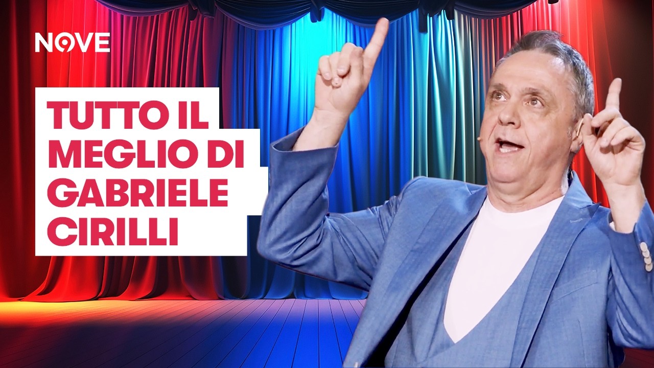 Tutto il meglio di GABRIELE CIRILLI 😂 | 100% NOVE