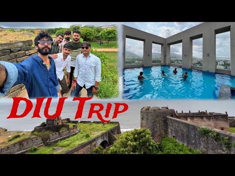 Junagadh ॥ Diu ॥ Diu Fort, Nagoa Beach ⛱️