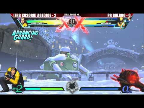 FRXV UMVC3 GRAND FINALS FRB Ageo Joe vs PR Balrog.