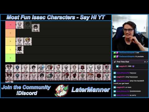 Who is the MOST FUN Isaac Character?
