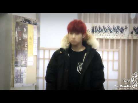 [Fancam] 121127 KBS Kiss The Radio Sunggyu yes yees and yesssss *smile*