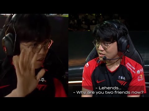 Why is Oner Greeting the Enemy Team? - Best of LoL Stream Highlights (Translated)