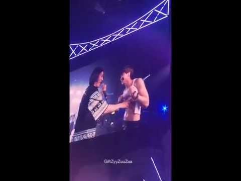 [Focus] WON DONG HYUK MIN KANG HEE TEUK Kiss Camera Shot "Let's dance" SS6INBKKDAY1 150110