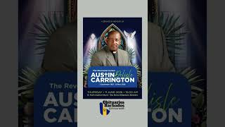 Austin Carrington | Funeral Service Announcement #ObituariesBB #Obituaries #bb #ObituariesBarbados