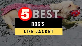 Best Dog Life Jacket 2022 🔶 Top 5 Life Jacket for Dogs Revie