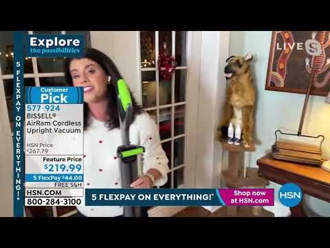 BISSELL AirRam Cordless Upright Vacuum