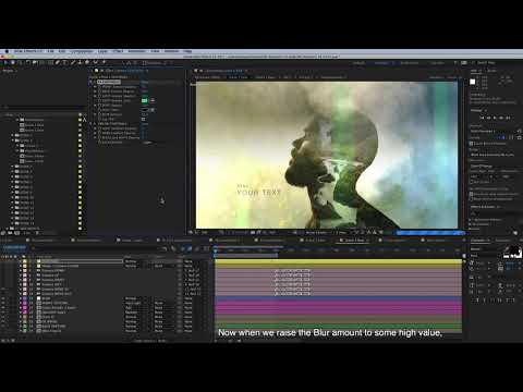 Double Exposure Generator. Tutorial 3. Textures and effects. Final scene.