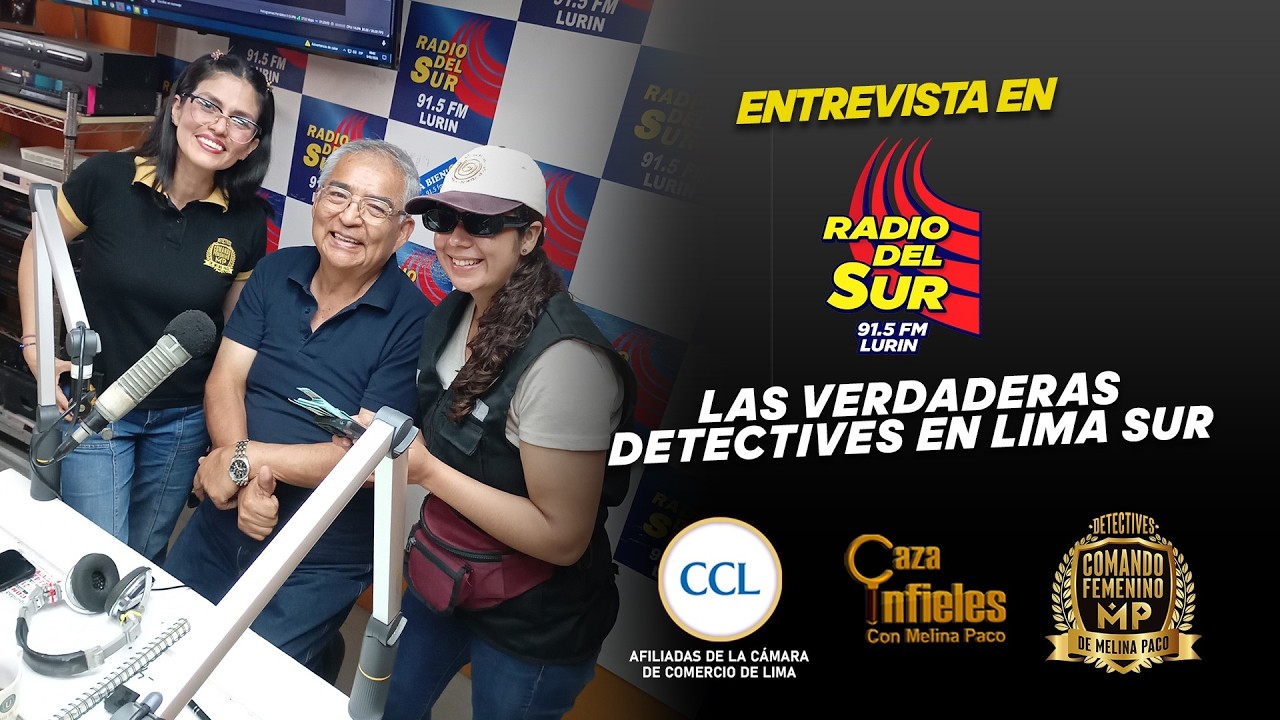 📻🔥🕵️‍♀️ RADIO LIMA SUR/CAFÉ CON LECHE + DETECTIVES COMANDO FEMENINO ☕📻🔥