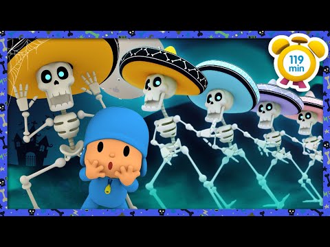 💀 POCOYO em PORTUGUÊS do BRASIL - As Caveiras Saem De Seu Túmulo [119 min] DESENHOS ANIMADOS