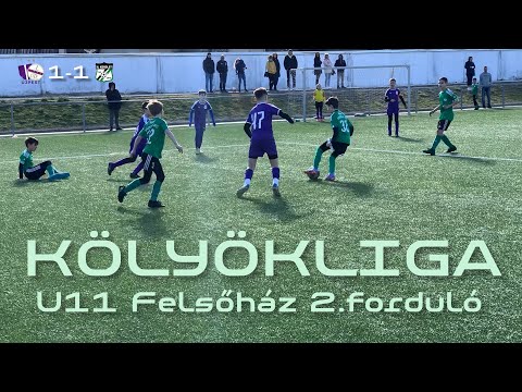 U11 KÖLYÖKLIGA 2022-2023 Felsőház 2. forduló ÚJPEST FC-II.Ker. UFC 1-3 2023.03.26
