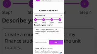 Just like magic, create a course with AI in minutes!