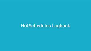 HotSchedules Logbook Overview