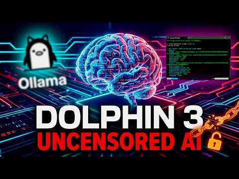 How to run uncensored AI locally | dolphin 3 LLM Ollama
