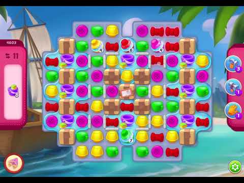 HomeScapes Level 4603 no boosters (11 moves)