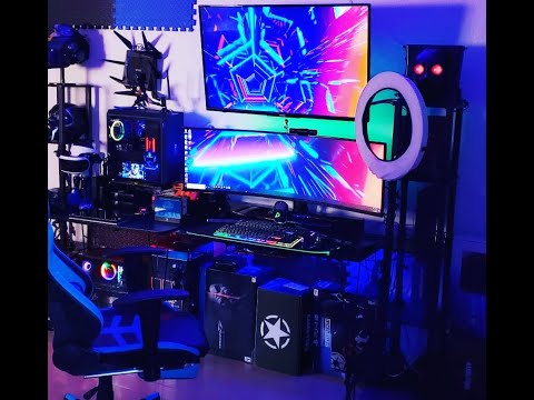 Gaming setup,Room Tour Project