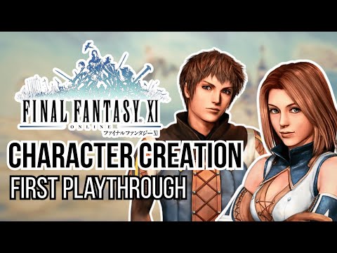 My First Time Playing Final Fantasy XI – Character Creation & First Impressions