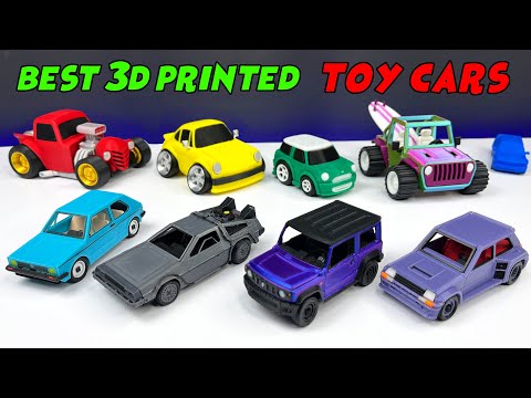 Best 3D Printed Toy Cars