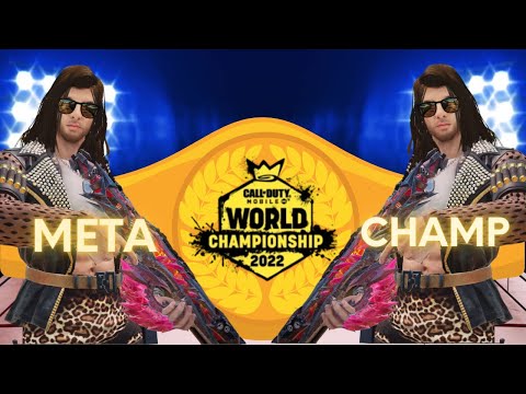 CODM META Champion of the WORLD (just kidding, or am I?)