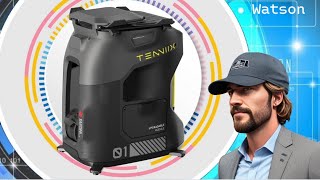 Tenniix at CES 2026 - World's First Vision Based AI Tennis Robot - 75mph, 5000RPM, Only 19 lbs