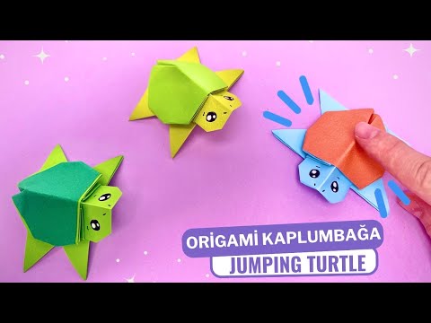 Making Origami Paper Turtle | What Is Made Of Paper?